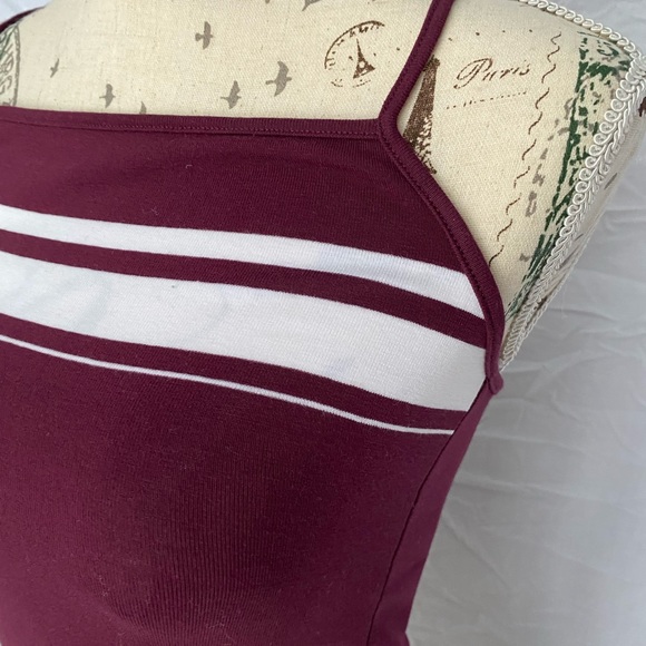 burgundy camisole - Picture 3 of 3